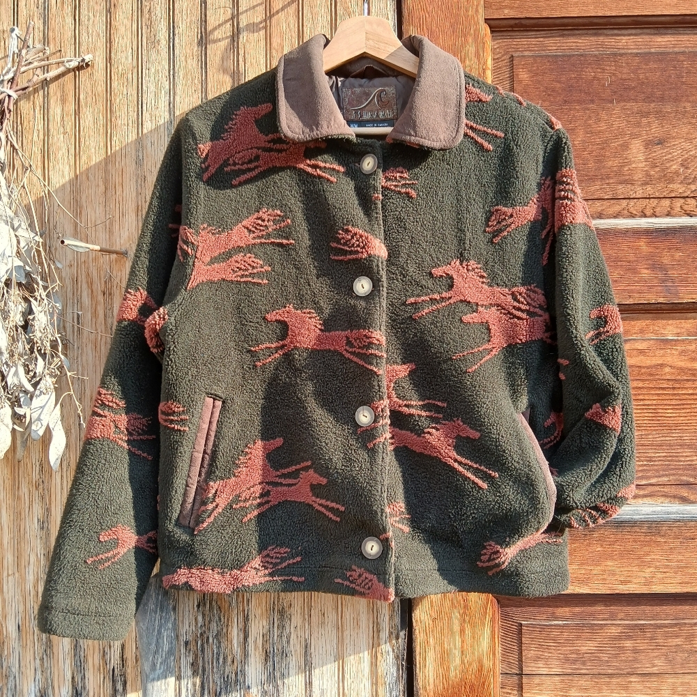 Vintage Tsunami Horsey Jacket Size M